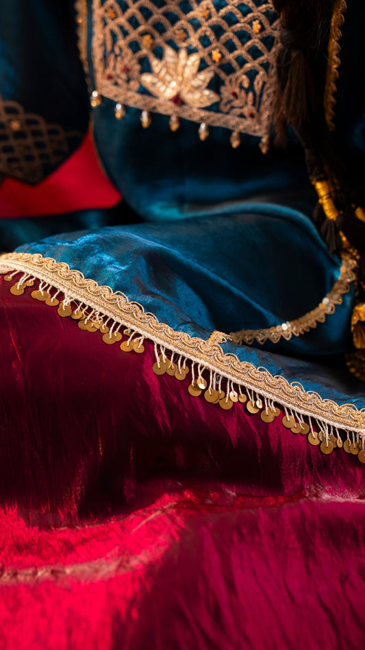 Khwaab Zaa – The Diwali & Karwa Edit | Sharara Set - Label Sakshi Nayyar