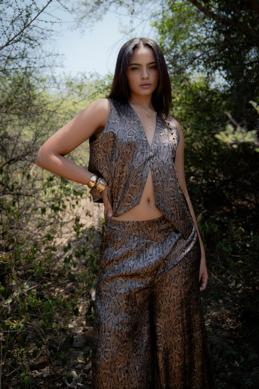 Tailored Waistcoat & Pants - Label Sakshi Nayyar