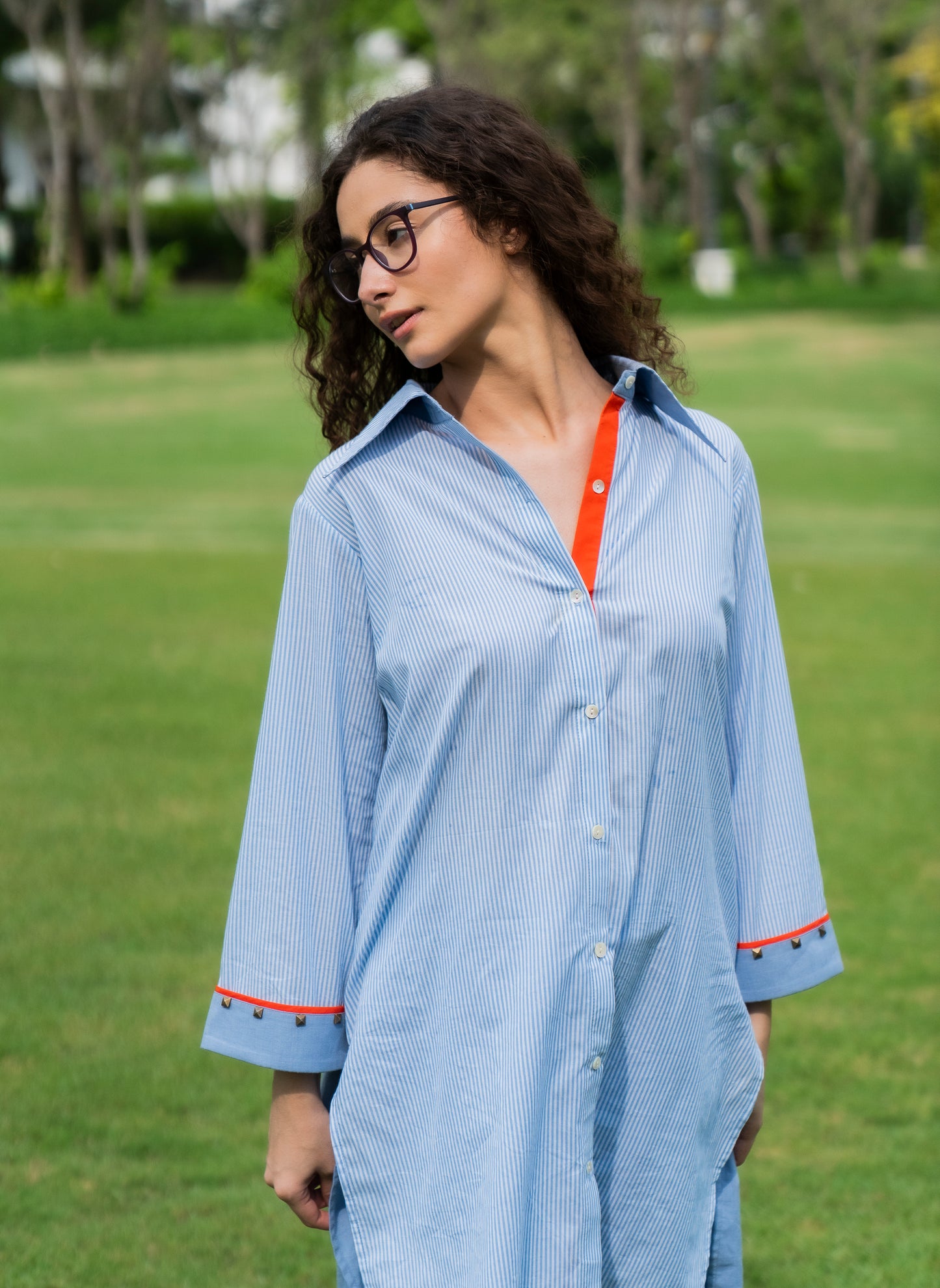 Twilight Blue Kurta Pant Set