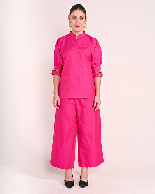 Fuchsia Pink Coord Set