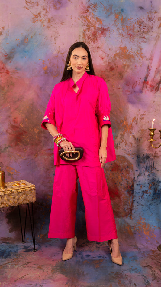 Fuchsia Pink Coord Set