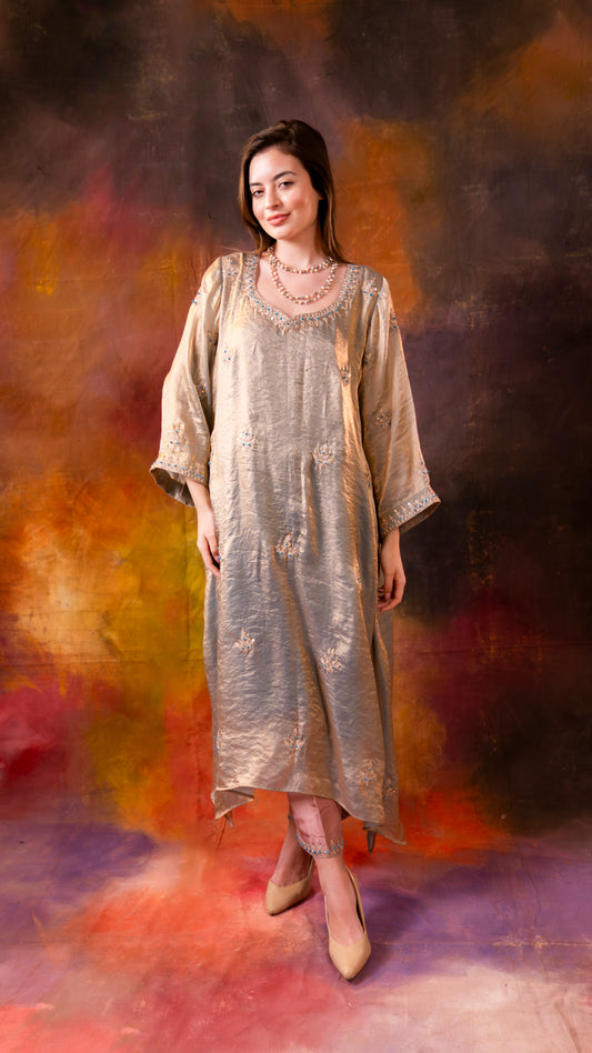 Khwaab Zaa – The Diwali & Karwa Edit | Kurta Pants Set - Label Sakshi Nayyar