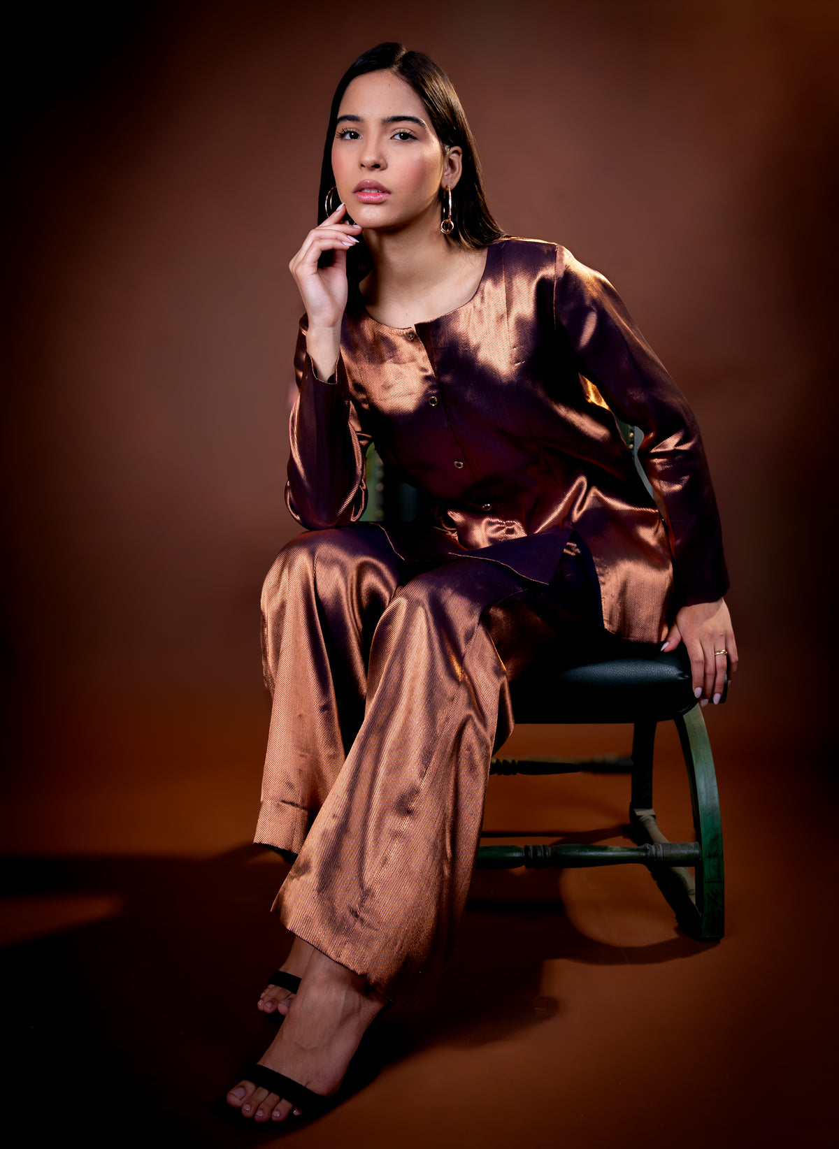 Pure Tissue Co Ord Set for Women