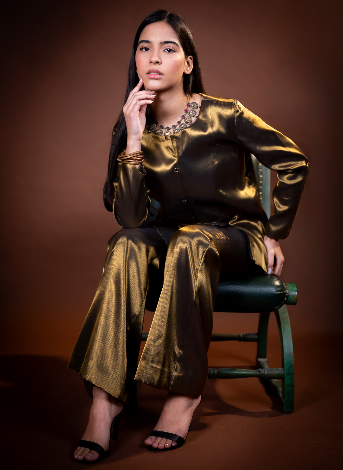 Pure Tissue Co Ord Set for Women