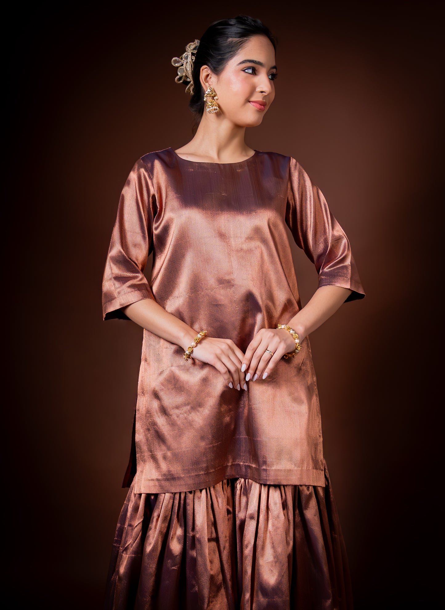 Rose Gold Signature Garara Set