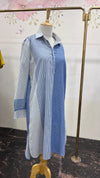 Full Sleeves Organic Cotton Kurta With Collar