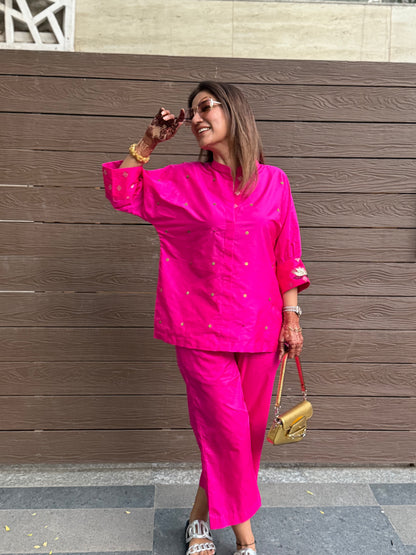 Fuchsia Pink Coord Set