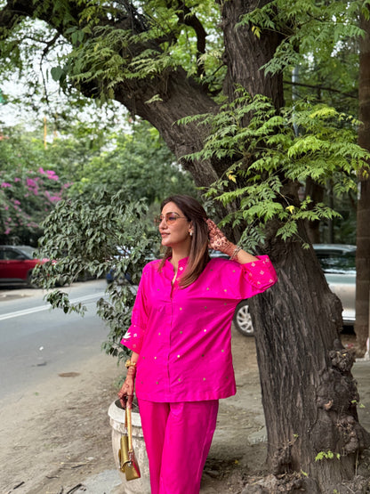 Fuchsia Pink Coord Set