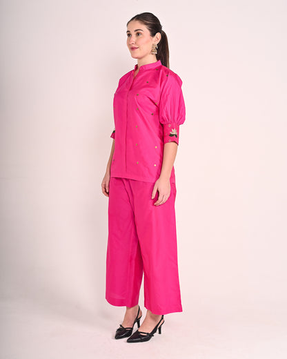 Fuchsia Pink Coord Set