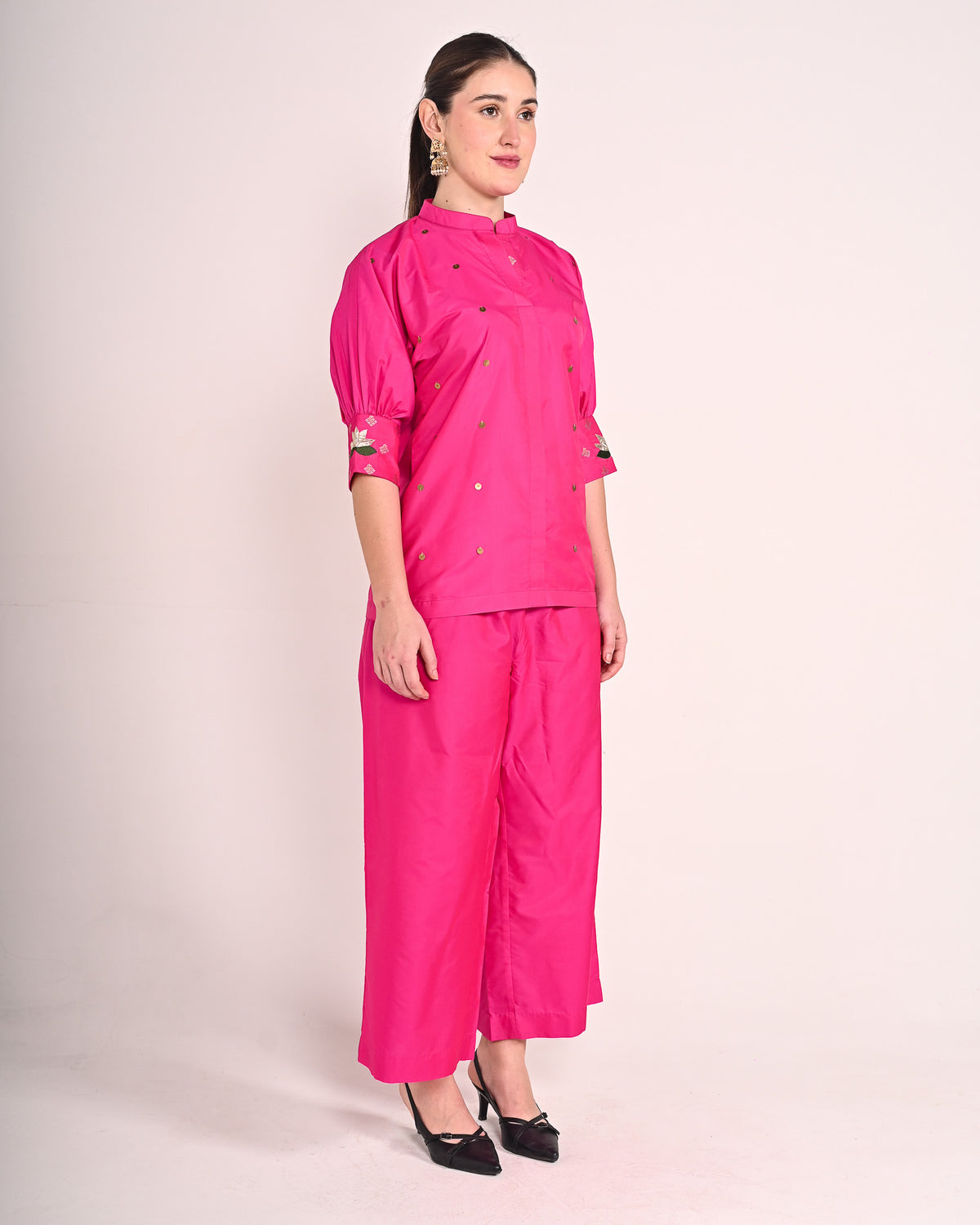 Fuchsia Pink Coord Set