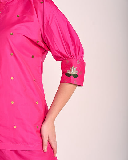 Fuchsia Pink Coord Set