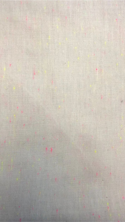 Neon Pink Chambray Cotton Co-Ord Set with Tapered Pants